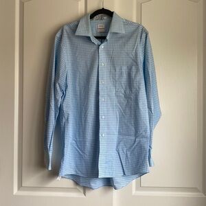 Arrow - Button Down Collared Dress Shirt, Blue & Teal Plaid​​​​​​​​​​​